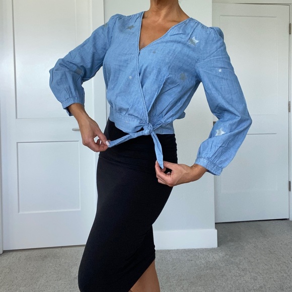 J. Crew Tops - Beautiful in Blue J. Crew Top